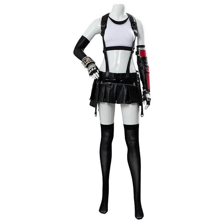 Final Fantasy VII 7 Remake Tifa Lockhart Uniform Cosplay Costume