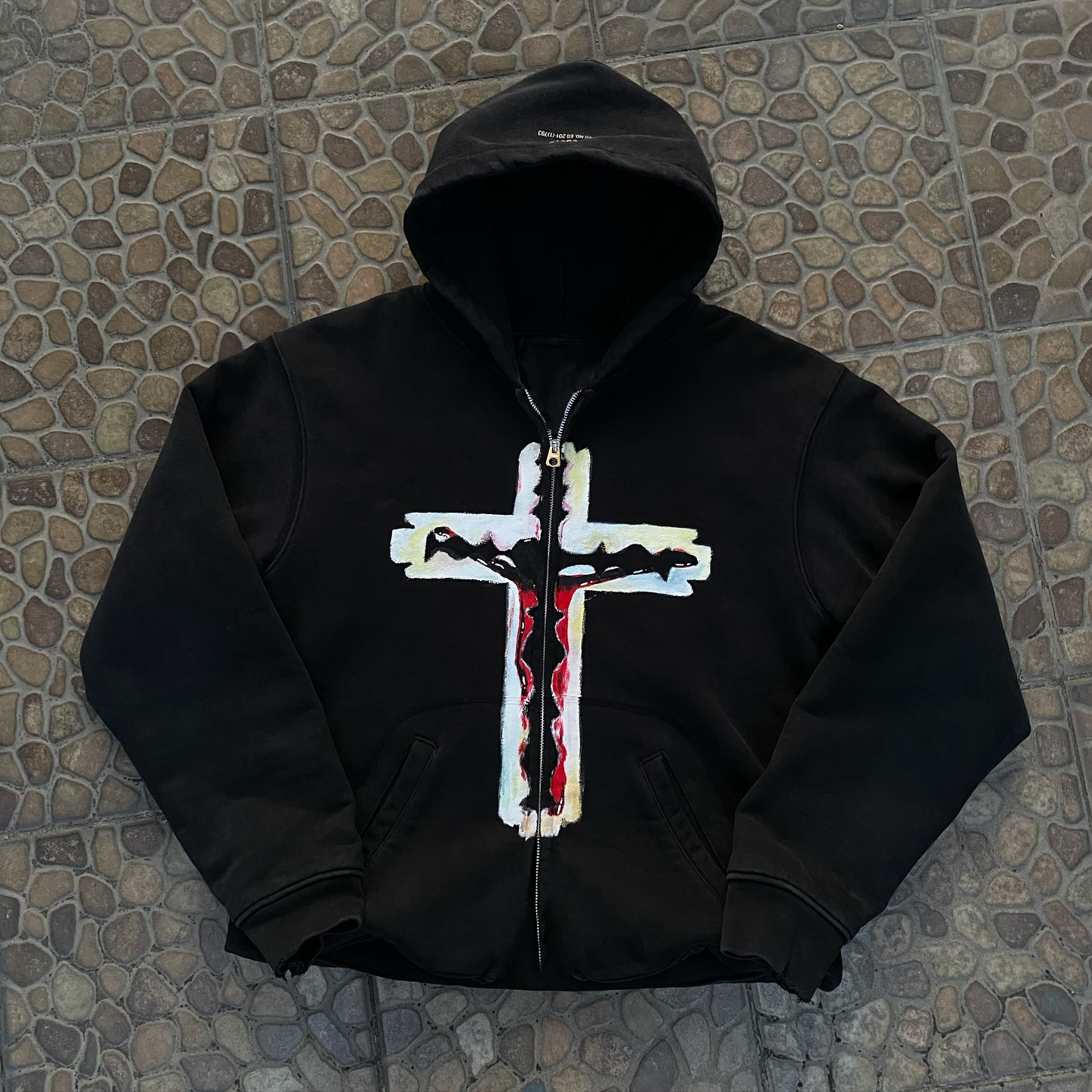 Cross Blade Zip Hoodie