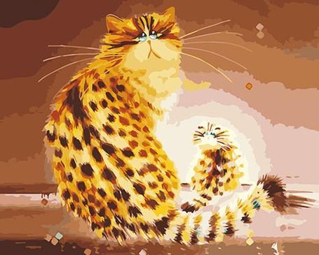 

Domestic Cat – Paint By Numbers - 40*50CM, 501 Original