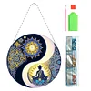 (US Local)Acrylic Diamond Painting Hanging Pendant Diamond Art Window Pendants (B)