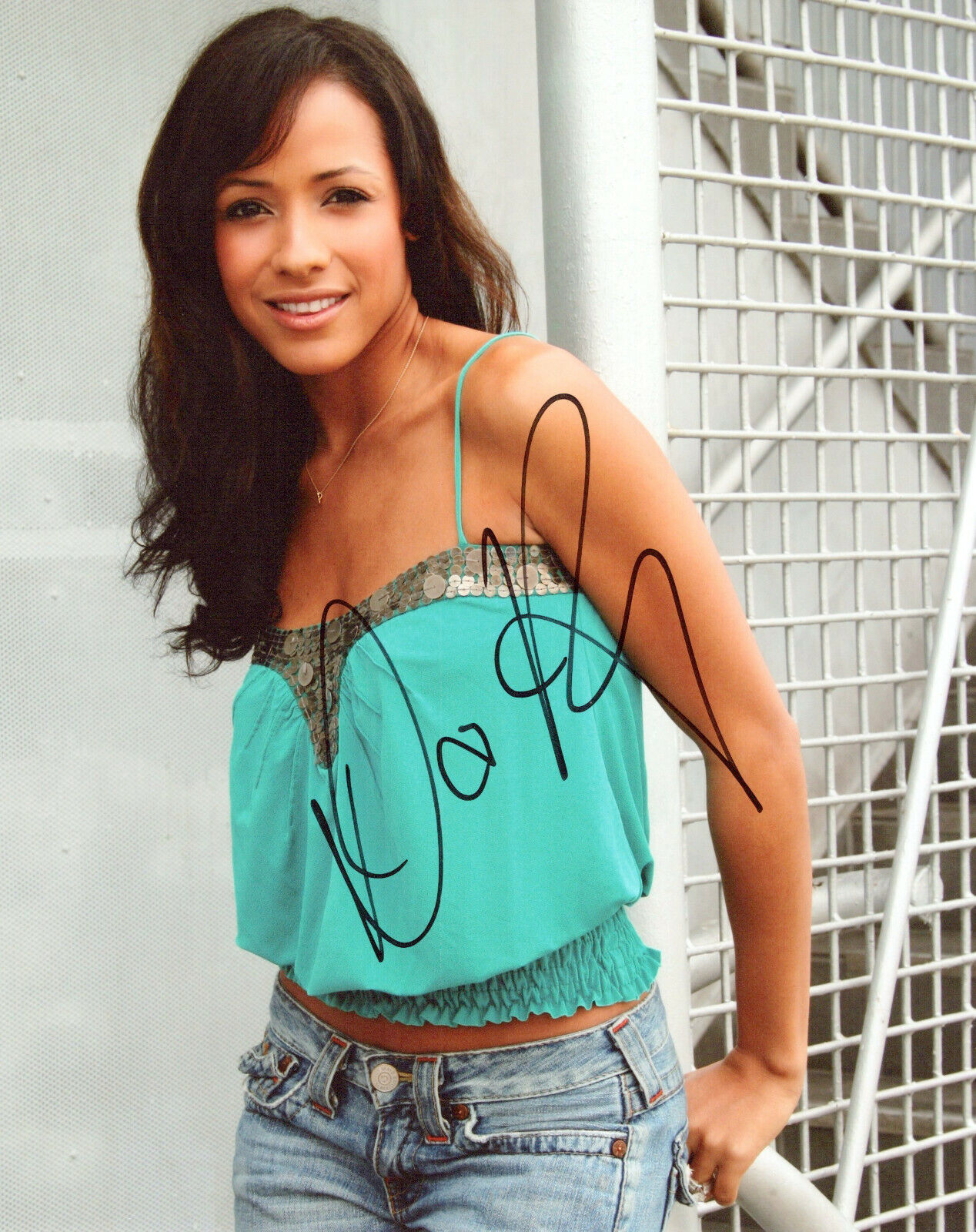 Dania Ramirez glamour shot autographed Photo Poster painting signed 8x10 #2