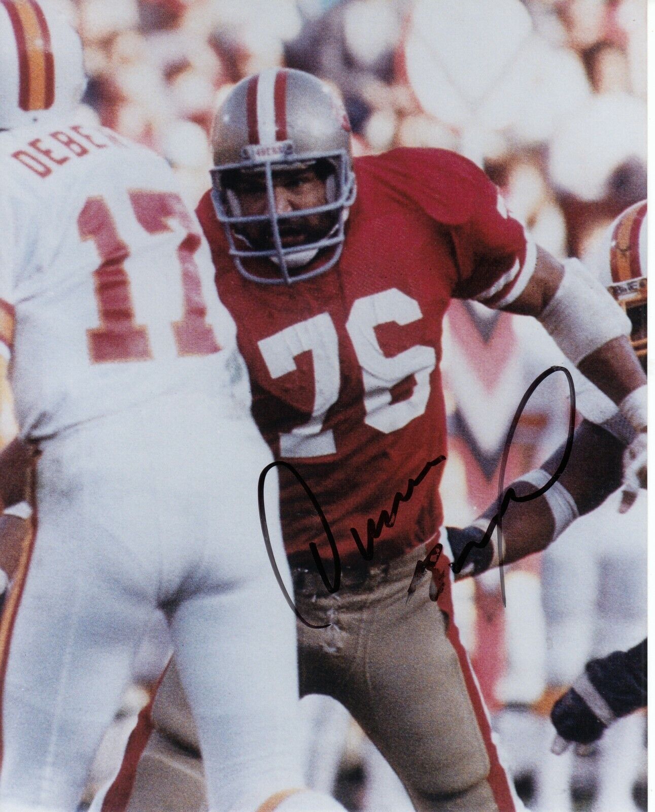 Dwaine Board #0 8x10 Signed Photo Poster painting w/ COA San Francisco 49 ers