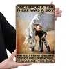 Cowboy and Horse - Vintage Metal Signs - 20*30cm/30*40cm - Western