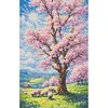 Diamond Painting -DIY Round Drill Cherry Blossoms(40x60cm)