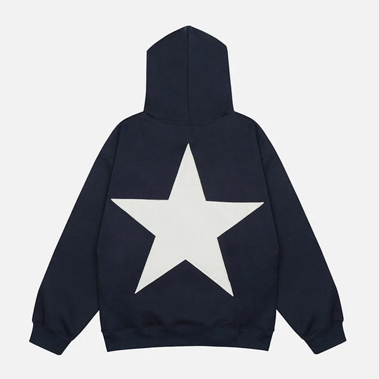 Sopula Essential Star Graphic Print Hoodie