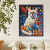 Cat-Special Peinture En Diamant En Forme-30*40CM