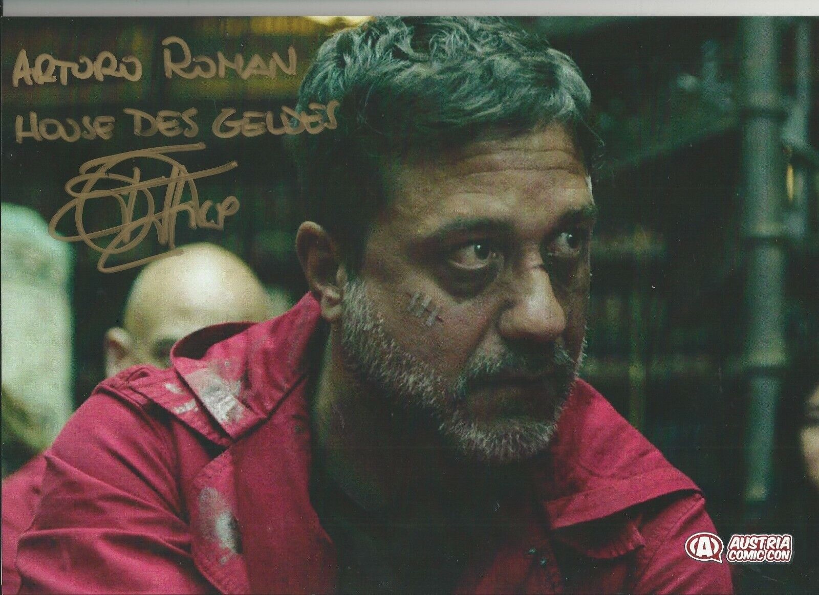 Enrique Arce - Money Heist signed Photo Poster painting