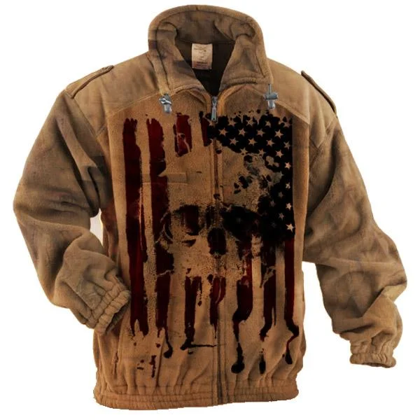 Mens Outdoor Warm Fleece Tactical Jacket / [viawink] /