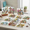 12PCS Diamond Painting Easter Cross Greeting Card Kit for Birthdays Thanksgiving & Special Occasion
