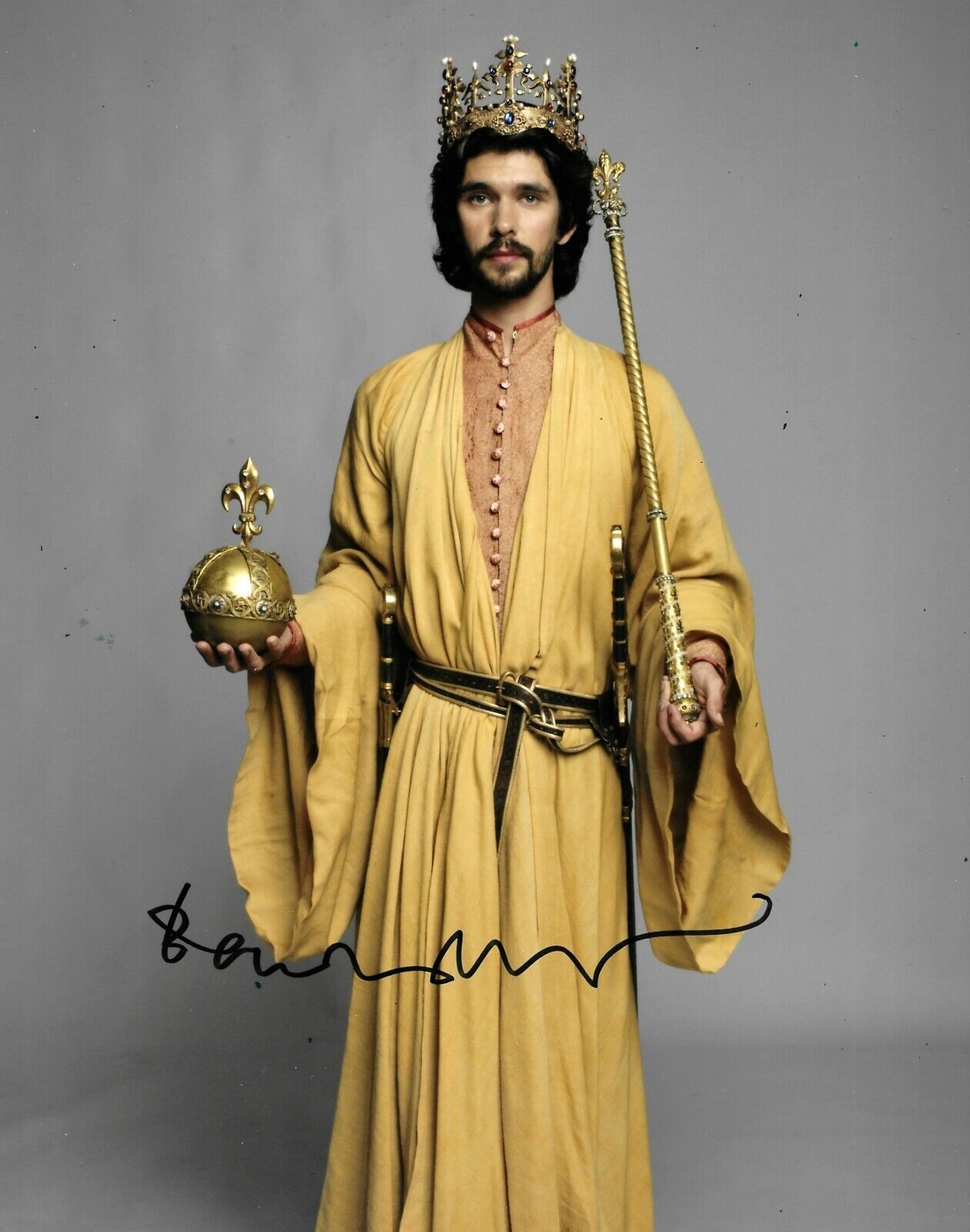 Ben Whishaw Signed The Hollow Crown 10x8 Photo Poster painting AFTAL