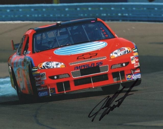 *JEFF BURTON*SIGNED*AUTOGRAPHED*Photo Poster painting*#31*NASCAR*COA*8 X 10