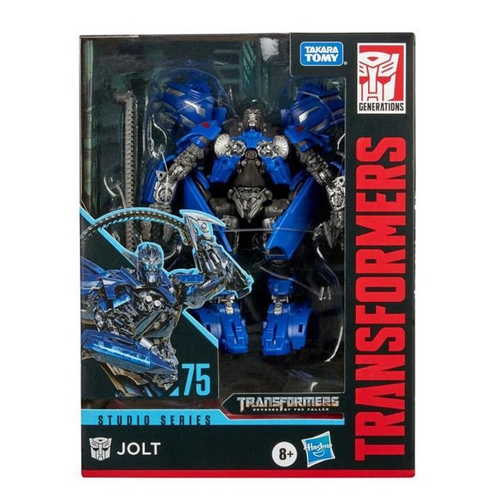 Hasbro Transformers Toys Studio Series 75 Deluxe Class Transformers: Revenge of the Fallen Jolt Figure