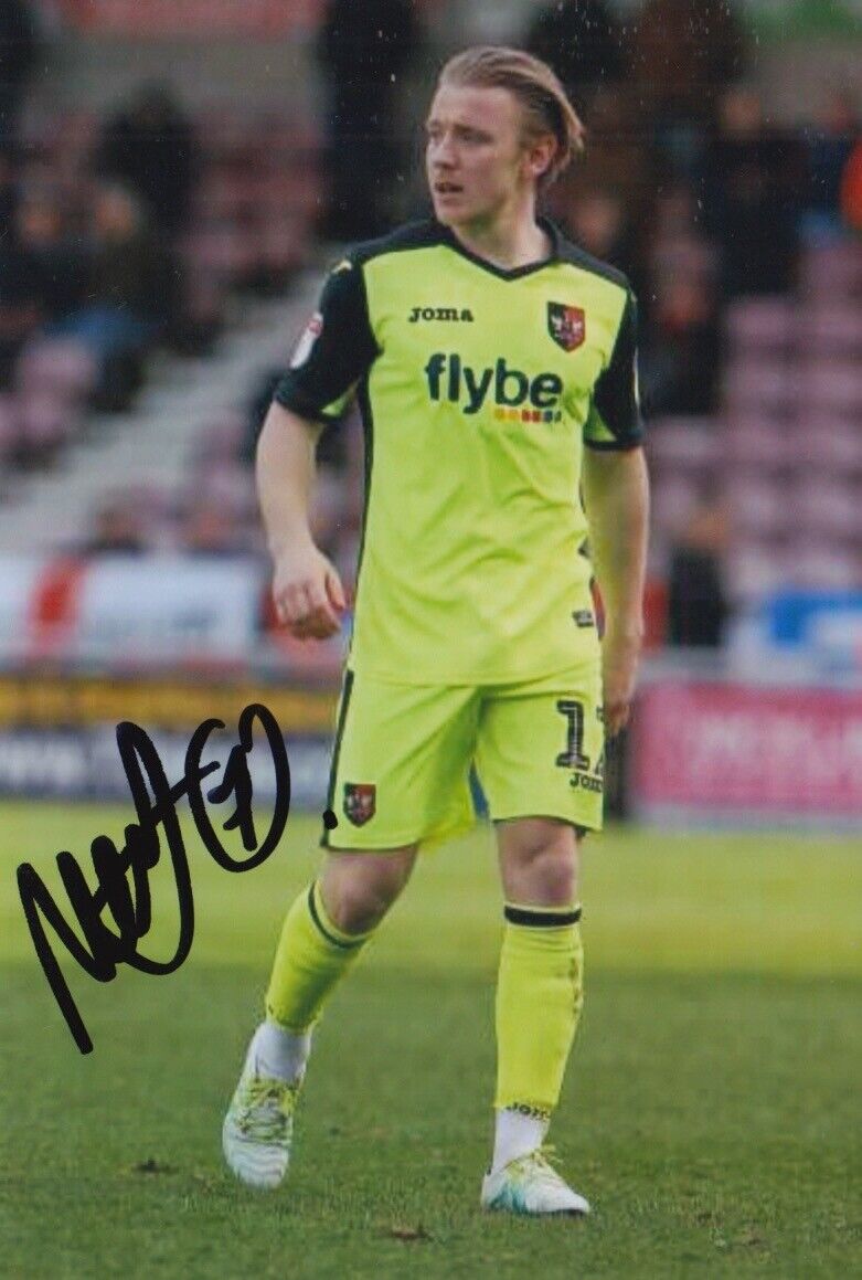 MATT JAY HAND SIGNED 6X4 Photo Poster painting EXETER CITY FOOTBALL AUTOGRAPH 9