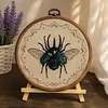 Beetle Bead Embroidery Kit &ndash; 15x15cm Cross Stitch Starter Set tapestrymarket