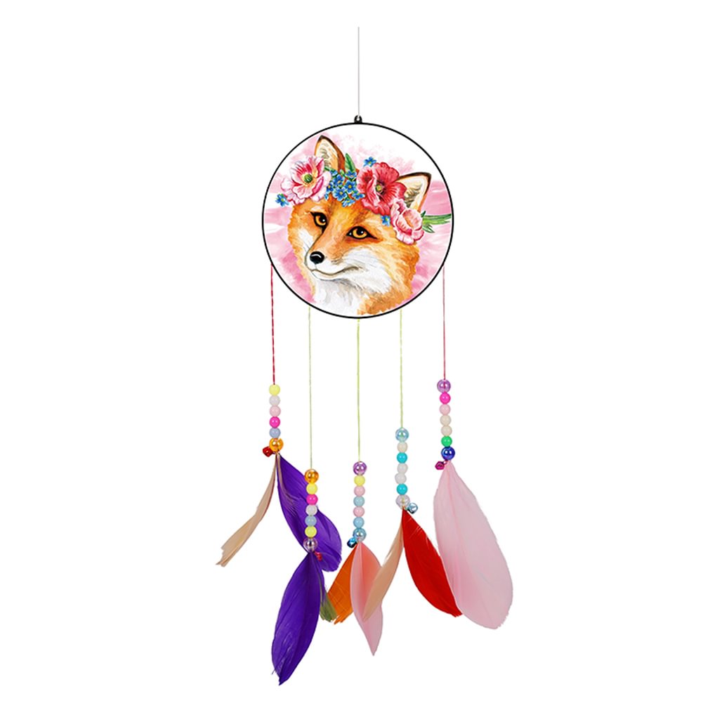 5D DIY Diamond Painting Acrylic Wind Chime Mosaic Kit Rhinestone