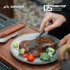 SHINE TRIP #05 TA1 Pure Titanium Folding Cutlery Set