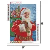 Santa Claus  | Full Round Diamond Painting KitsChristmas