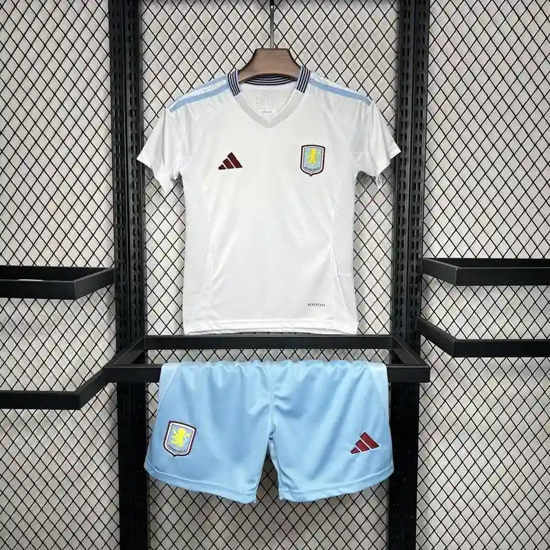 24/25 Kids Aston Villa Soccer Jersey Away