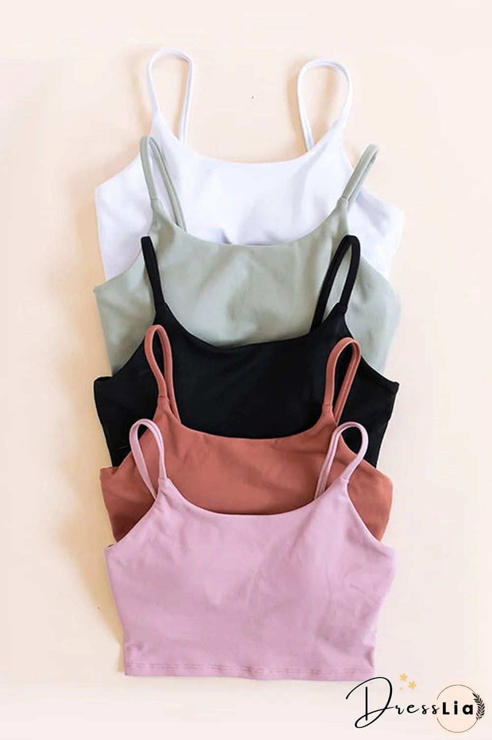 Solid Slip Yoga Top