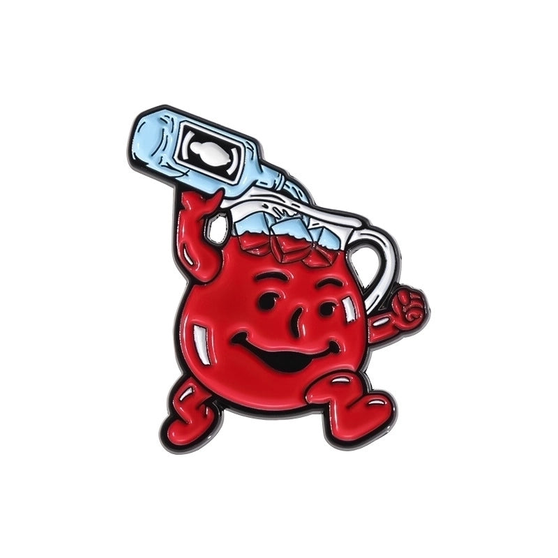 Cartoon Style Cowboy Style Letter Cup Alloy Stamping Stoving Varnish Women’s Brooches