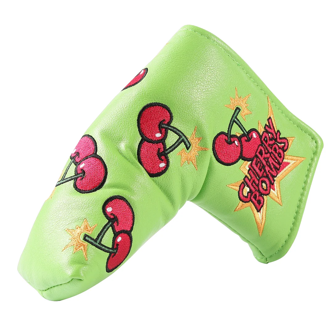 New Cherry Bomb Golf Blade Putter Headcover  Magnetic Studio Crafted]