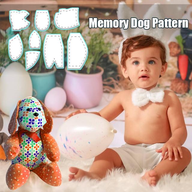 Memory Dog Template Set (8PCS)- With Instructions
