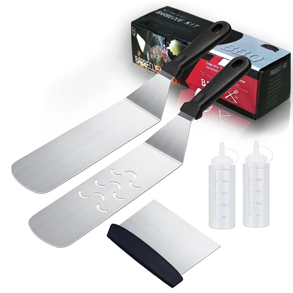 SAKER® BBQ Spatula and Holder Set