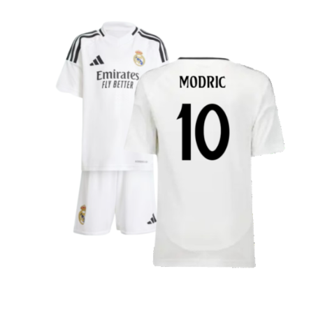 Real Madrid Luka Modric 10 Heimtrikot Kinder 2024-2025