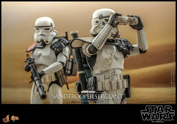 PRE-ORDER Hot Toys - Star Wars: Episode IV A New Hope – Sandtrooper Sergeant & Dewback (MMS719 MMS720 & MMS721 ) 1/6 Action Figure-