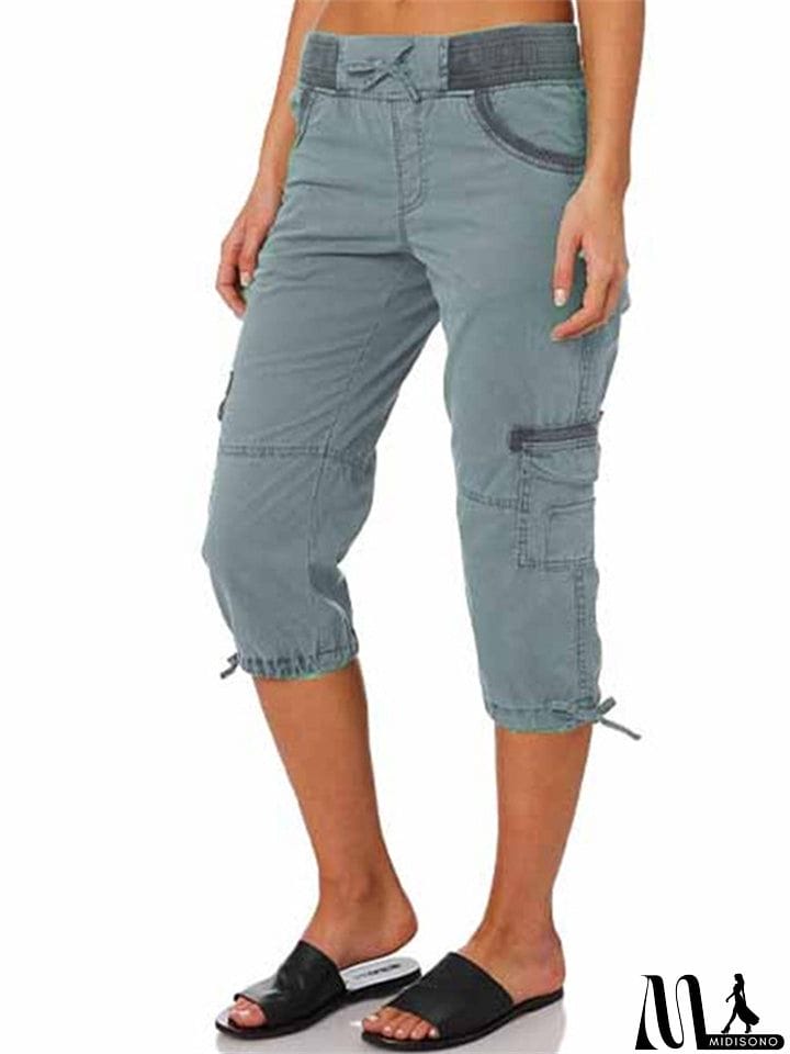 MidiSono - Women's Summer Breathable High Waist Thin Shorts