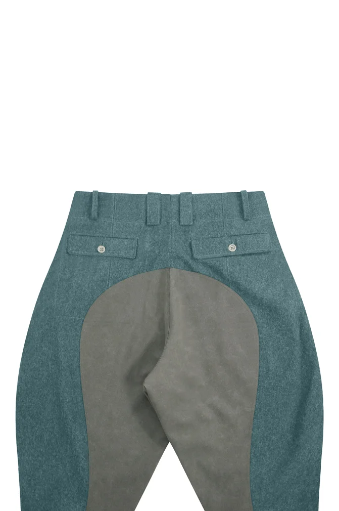   Polizei German M1944 Wool Mounted Troops Riding Breeches German-Uniform