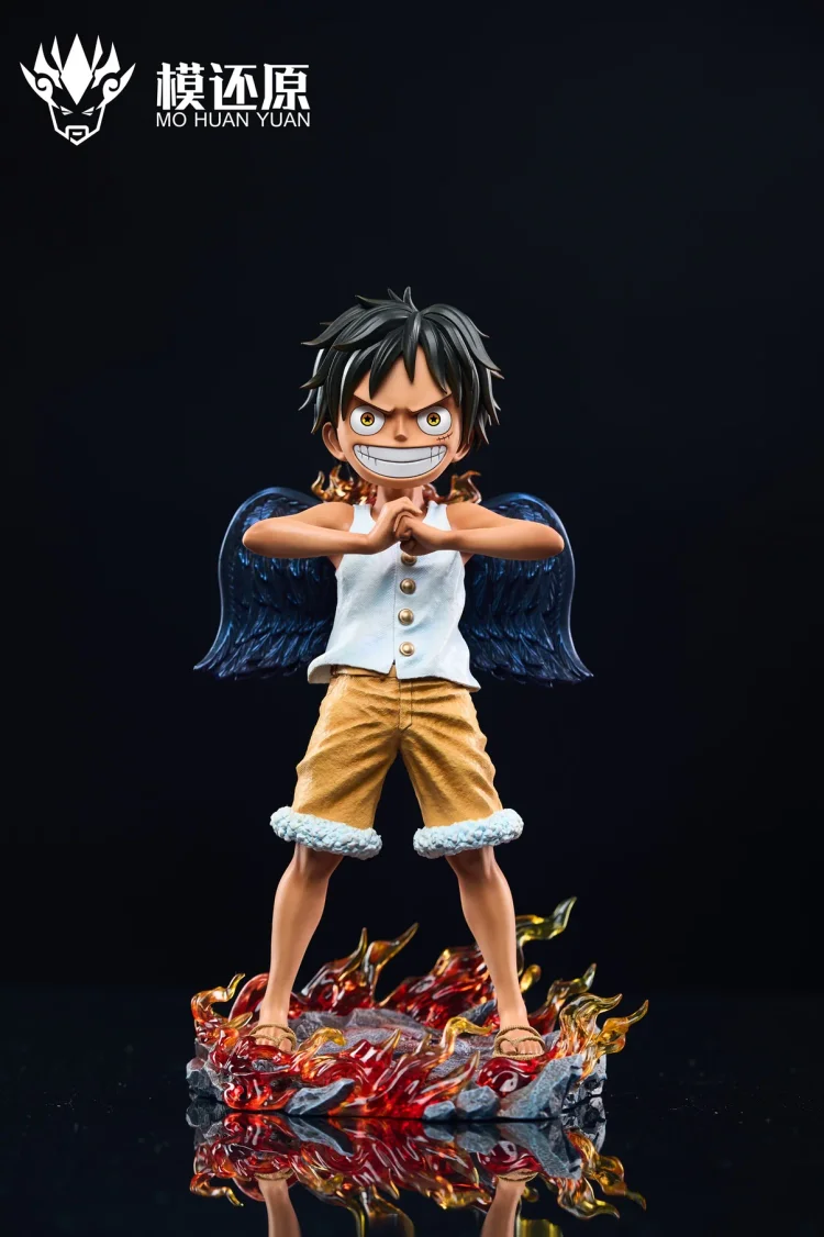 PRE-ORDER Mo Huan Yuan - One Piece - Kid Series Seraphim & Hancock & Luffy  Statue(GK)