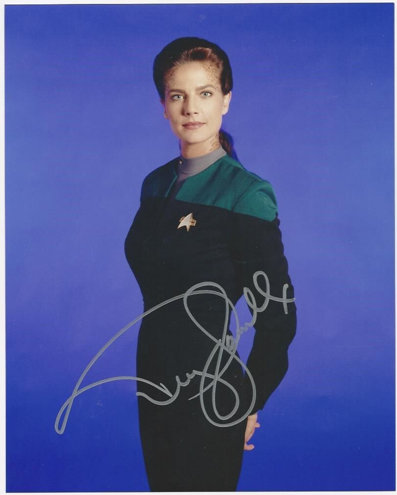 Terry Farrell - Star Trek DS9 signed Photo Poster painting