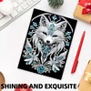 DIY Fox Special Shaped Diamond Painting Notebook