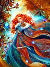 Diamond Painting -DIY Round Drill Melinda