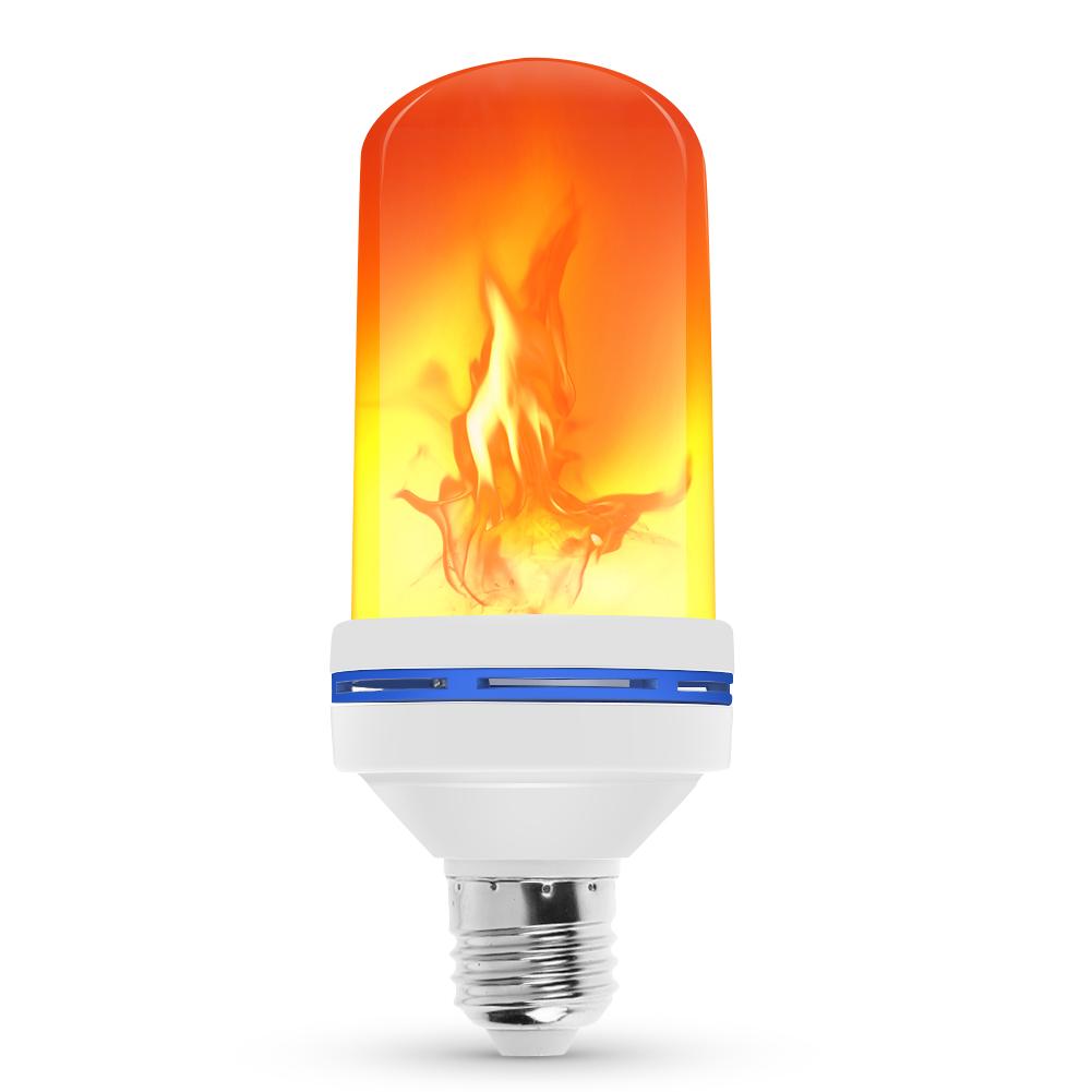 

96 LED E27 Flame Effect Light Blub 3 Mode Fake Fire Flicker Emulation Lamp, 501 Original