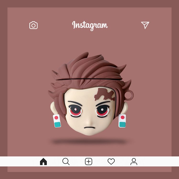 Demon Slayer Tanjiro AirPods Case weebmemes