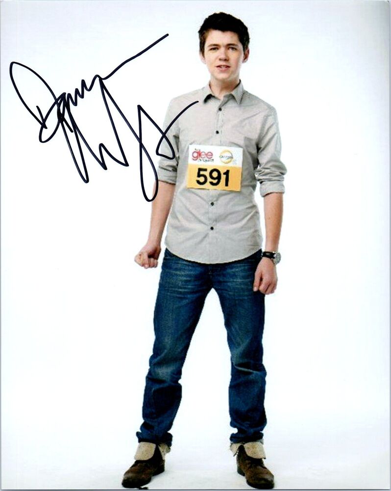 DAMIAN MCGINTY Signed Autographed GLEE 'CELTIC THUNDER' 8X10 Photo Poster painting G