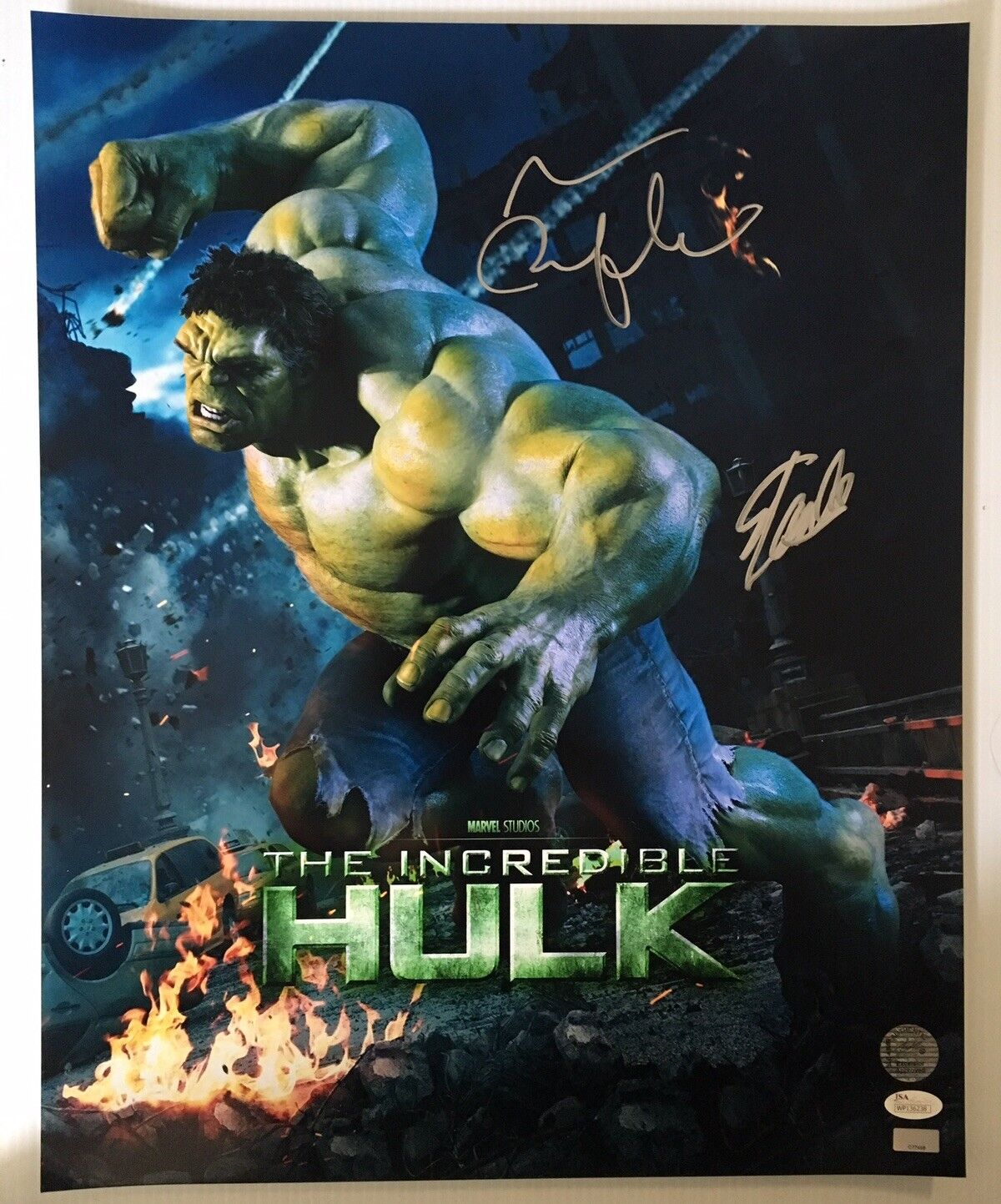 Stan Lee Mark Ruffalo Signed Autographed 16x20 Photo Poster painting JSA CELEBRITY AUTHENTICS