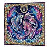 12 Zodiac Signs DIY Pearl Painting Kit with Frame for Adults 20x20cm