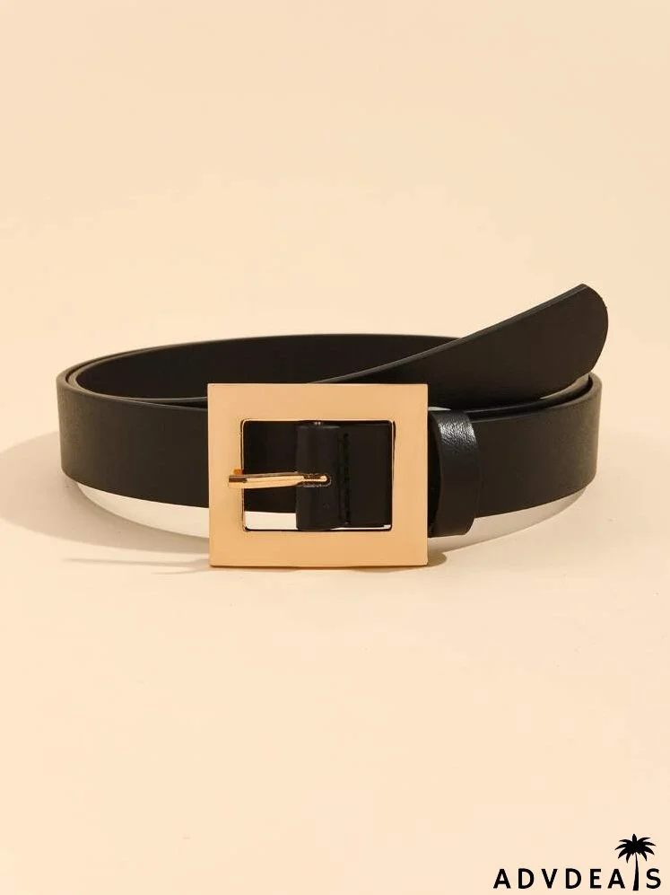 Square Buckle Belt