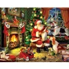 Santa Claus  | Full Round Diamond Painting KitsChristmas