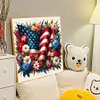 Diamond Painting -DIY Round Drill American Independence Day (40x40cm)