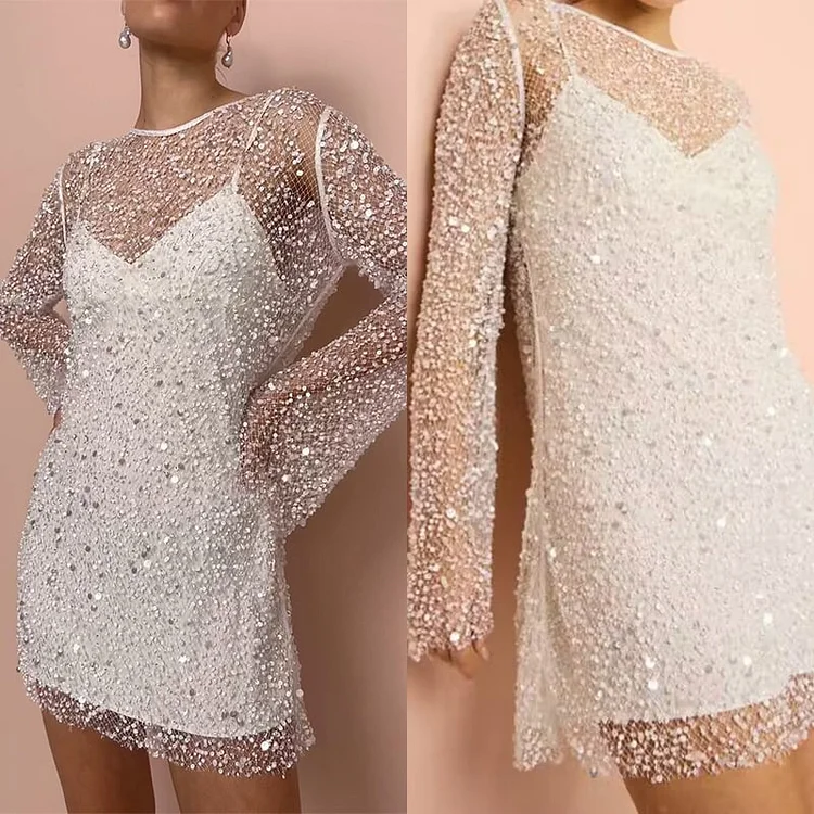 💃Two-Piece Sexy Sequin Dress for Women