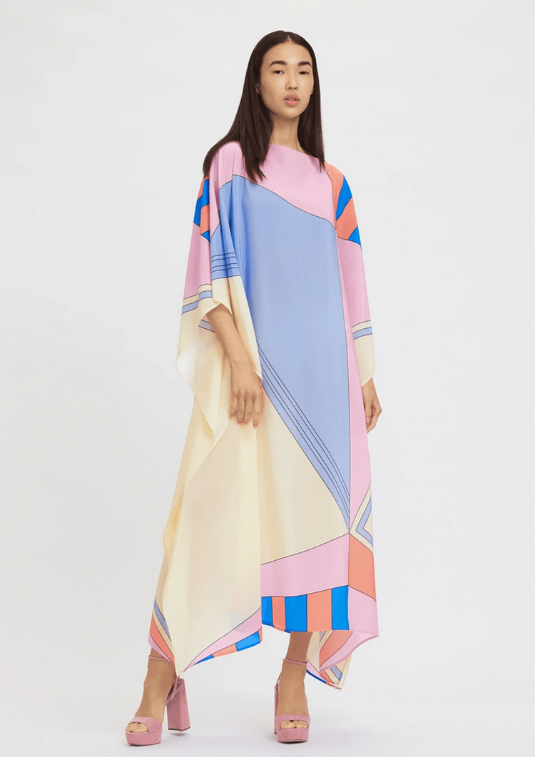 Women's Abstract Kaftan