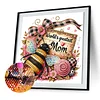 Diamond Painting-DIY Crystal Rhinestone Mother's Day Bee