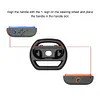 2Pcs Racing Steering Wheels for Nintendo for Switch 2 Controller Handle Grips