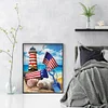 Diamond Painting Kit lighthouse Full Round Rhinestone Wall