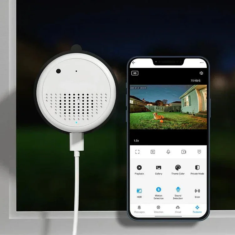 🥳2026 Top-Seller 🥳💞 50% Rabatt✨ 💝 Kristallklare 2K-&Uuml;berwachungskamera 🎥 Farbnachtsicht 🌙 24/7-Aufzeichnung und intelligente Alarme 🚨 Einfache Installation! 🔒