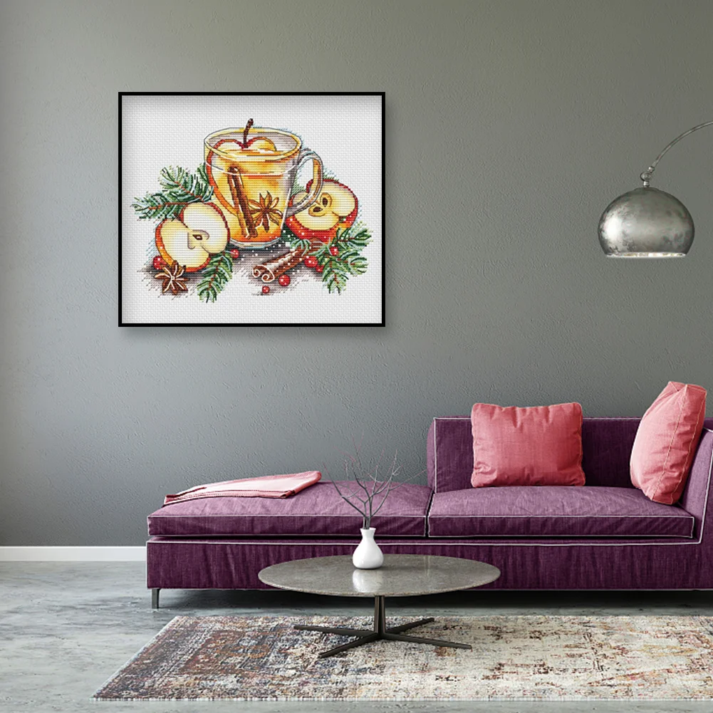 11ct Stamped Cross Stitch - Kitchen Gadgets(25*21cm)